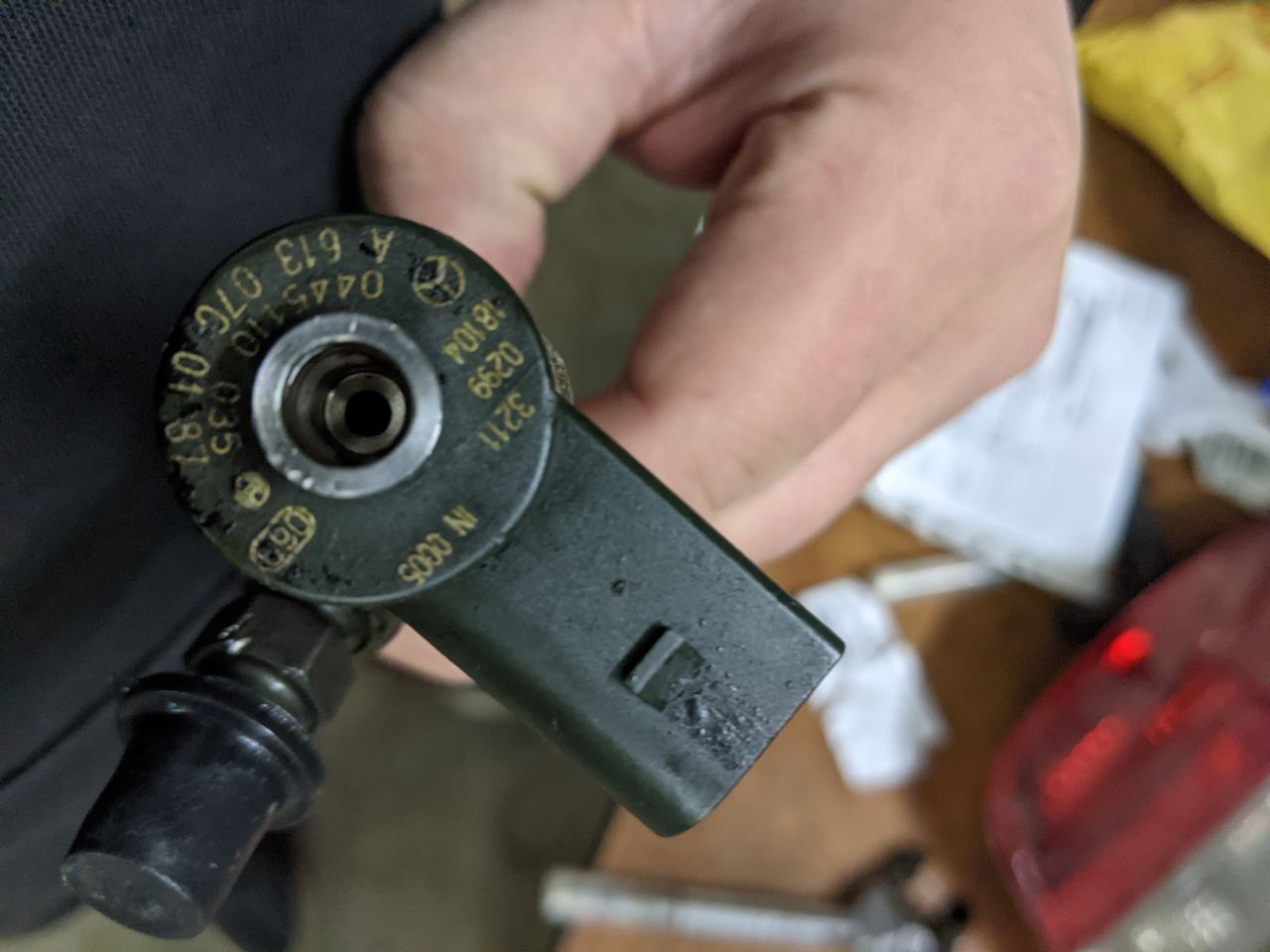 Форсунки після ремонту МЛ 270 w163 , 2,7л