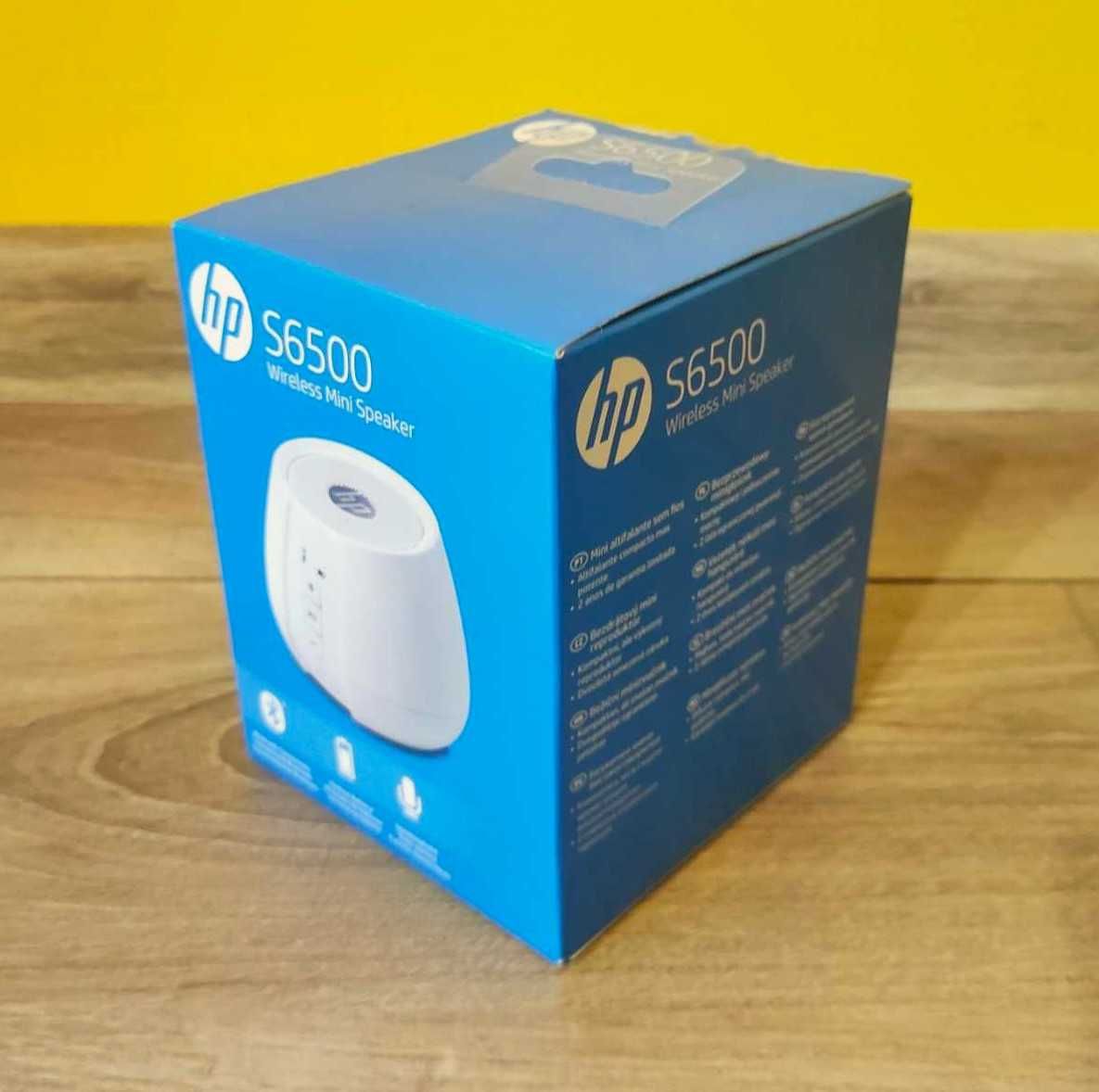 Głośnik przenośny HP S6500 Wireless Speaker w kolorze białym