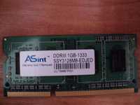 Оперативная память к ноутбуку ASint 1GB DDR3-1333 ,so-dimm