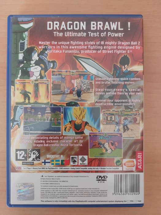 Jogo PS2 ( PlayStation 2 ) Super Dragon Ball Z (Como Novo)