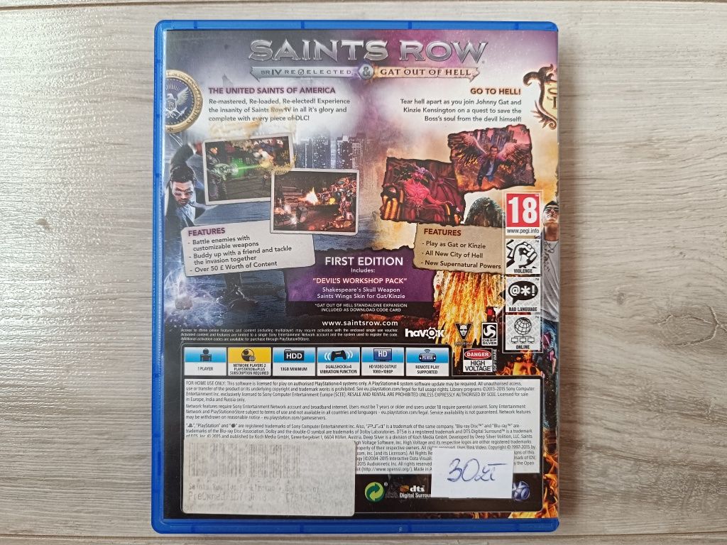 Gra PS4 - Saints Row
