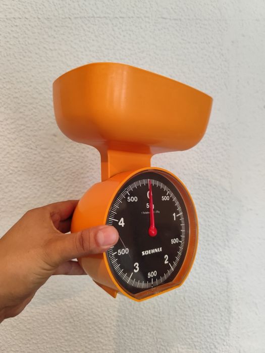 Waga space age vintage retro prl lata 70