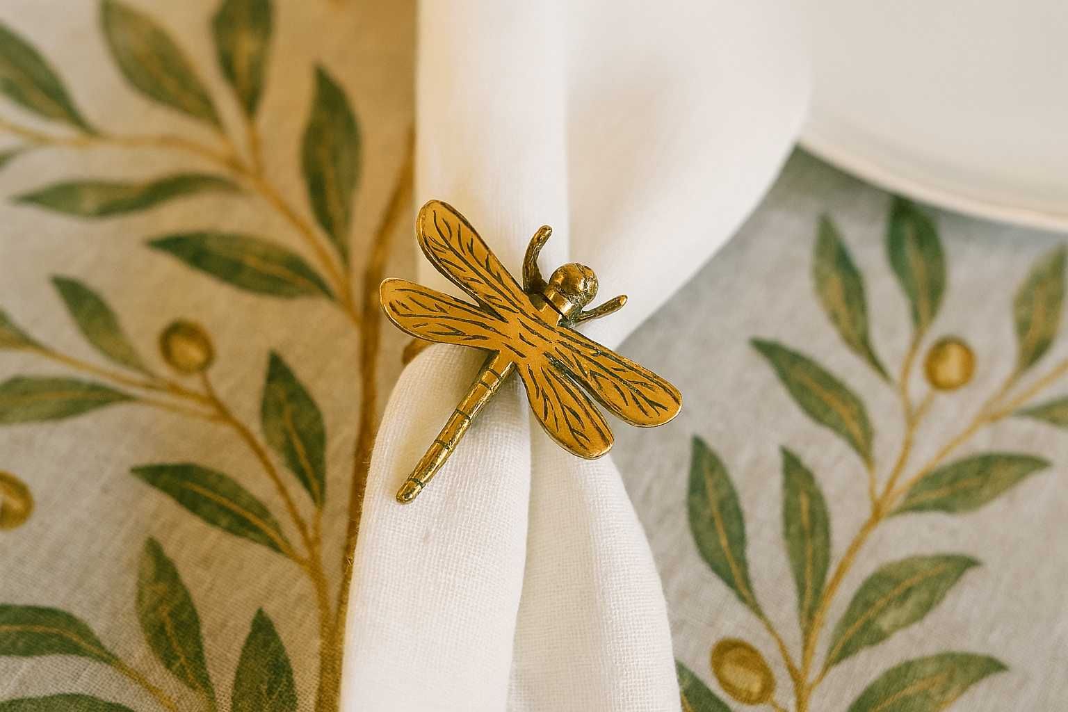 Anéis de Guardanapo Artesanais | Decoração Única & Sustentável