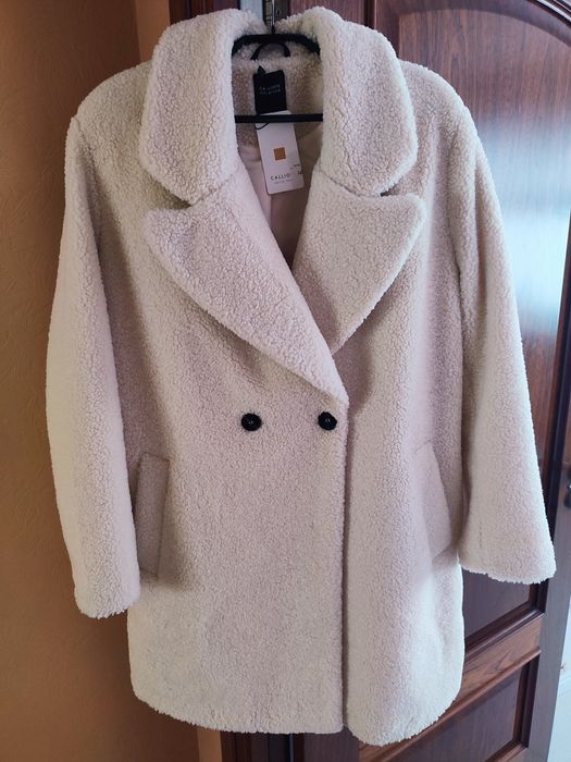 Пальто, екошуба Тедді жіноча L