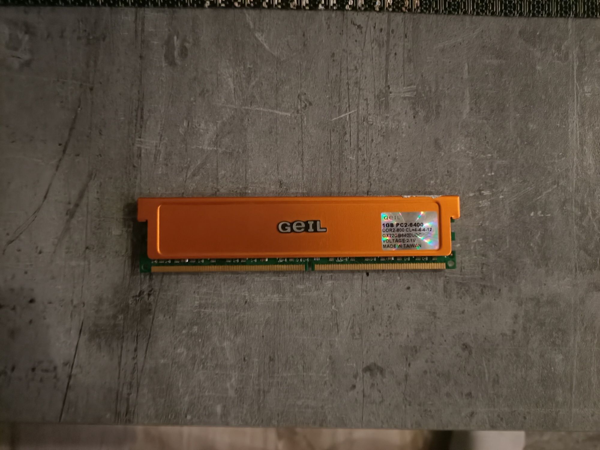 Kość ram Geil 1Gb PC-6400 ddr2