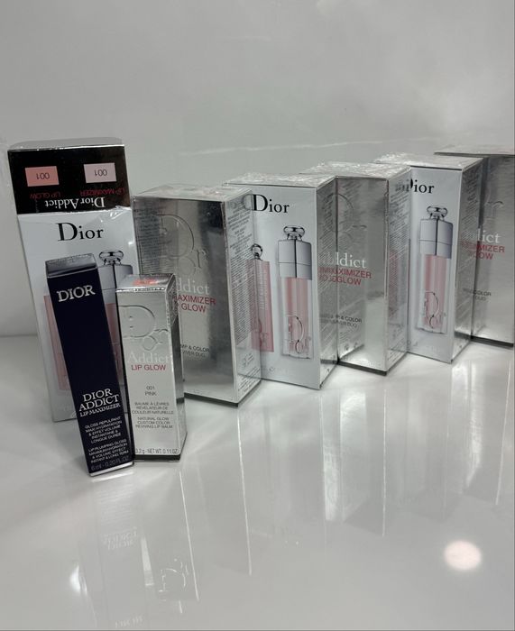Бальзам для губ Dior блиск maximizer набір для губ Dior 001