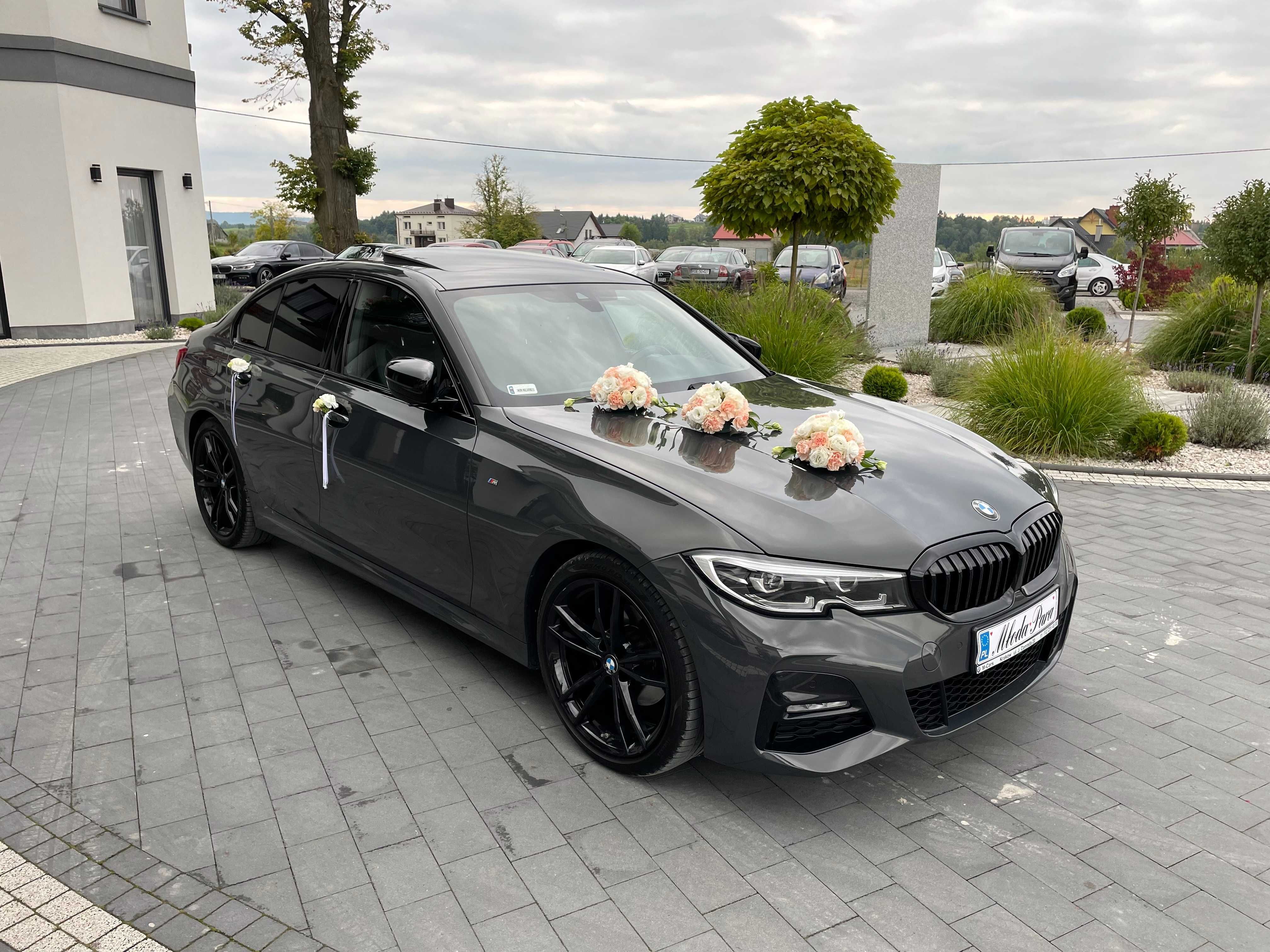 Auto, samochód do ślubu, na wesele BMW 3 G20 M Pakiet