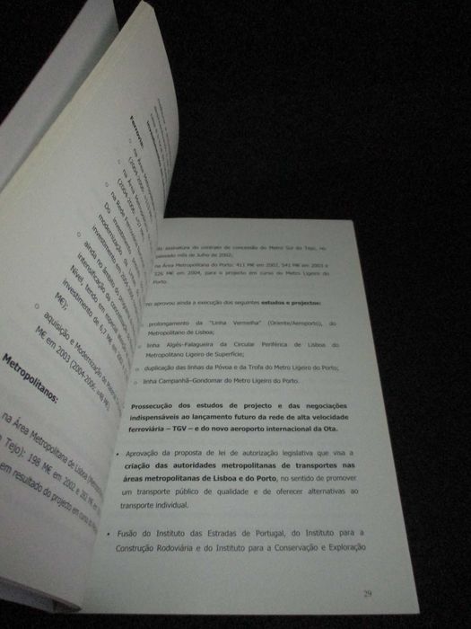 Livro XV Governo Constitucional Os primeiros seis meses