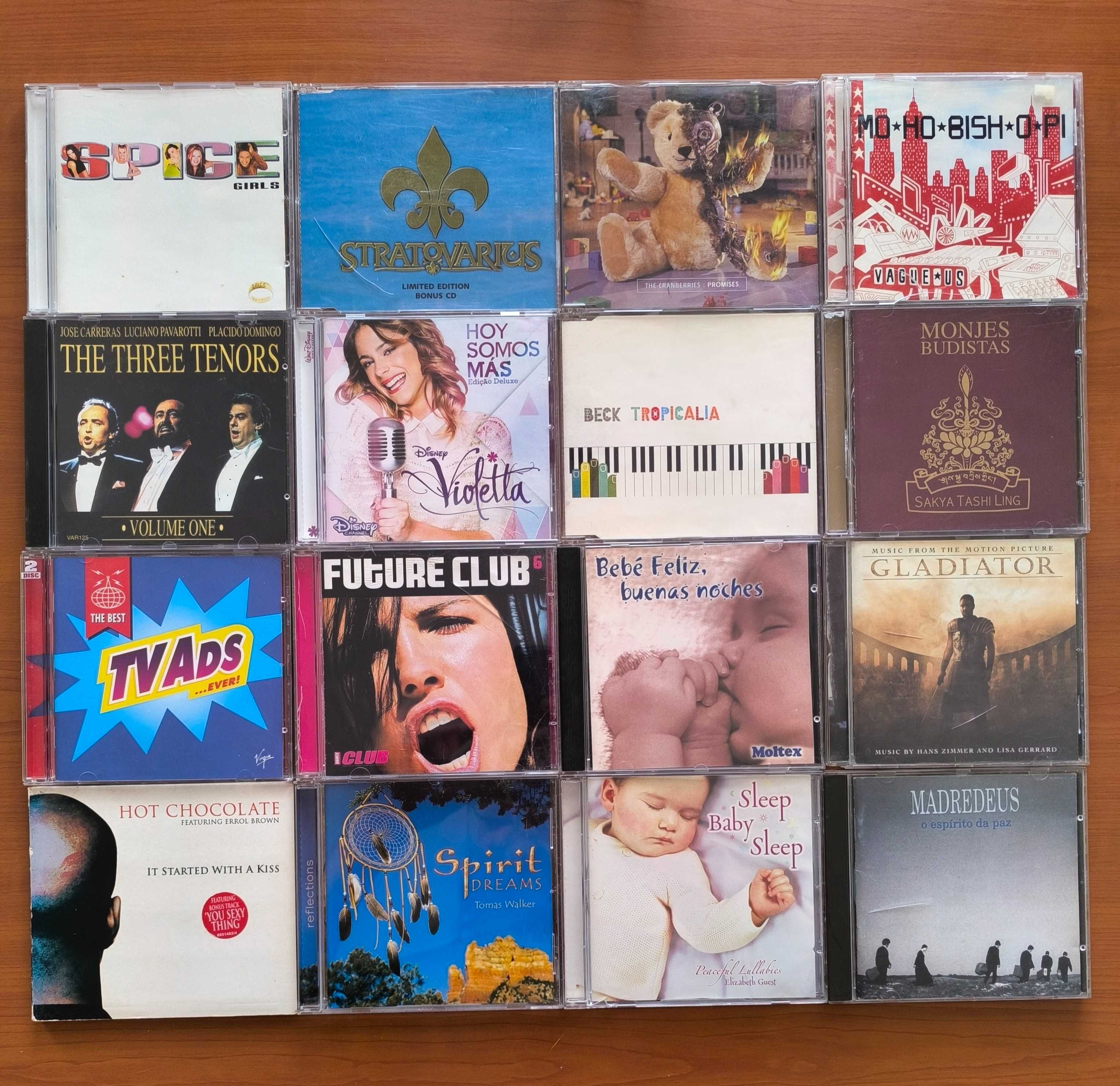 Grande Lote de 135 Cds tudo 135€