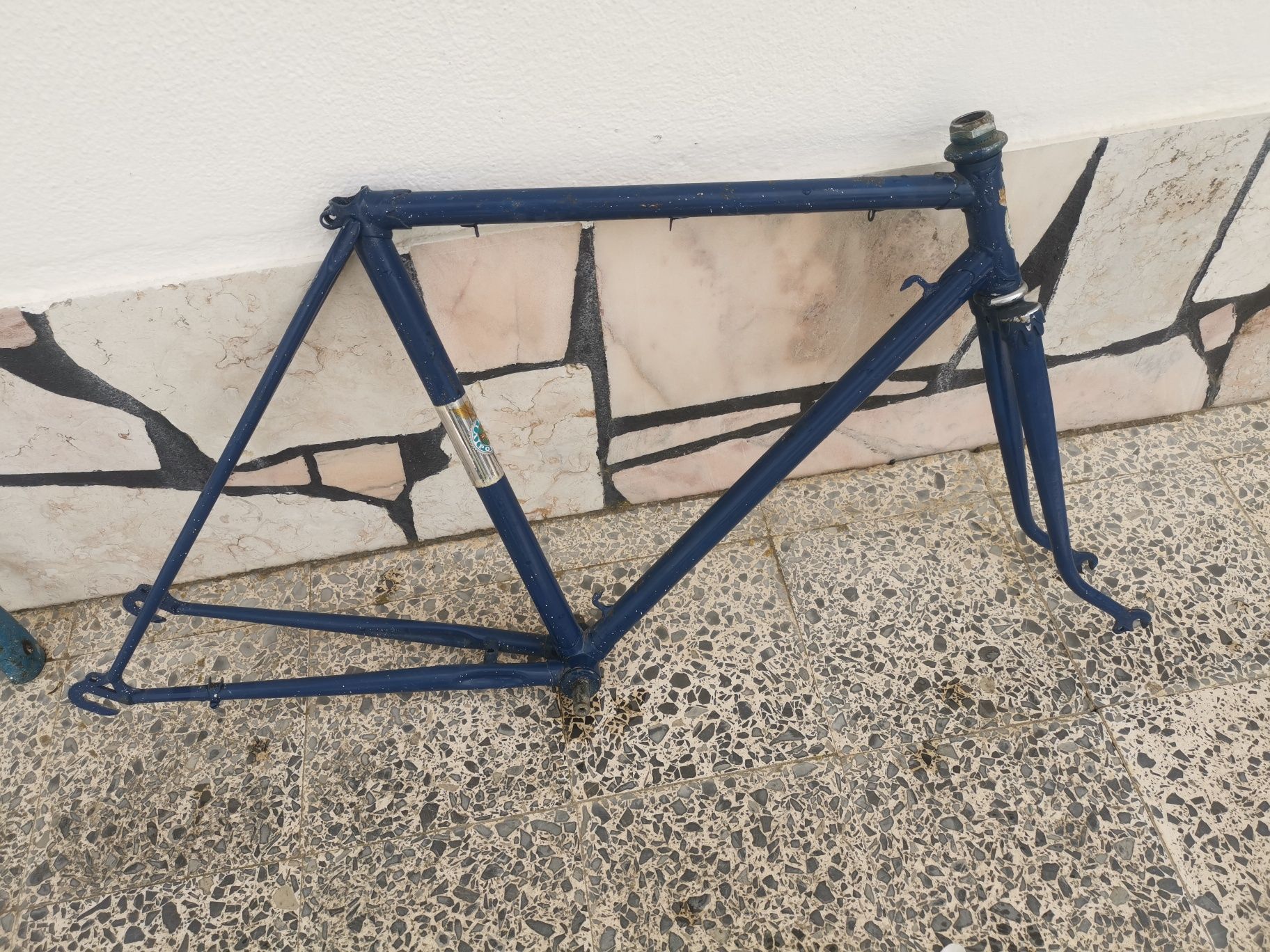 quadro bicicleta antiga