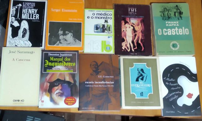 Livros de diversos autores e temas