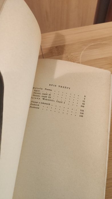 Adam Mickiewicz - Dziady Część II, IV i I