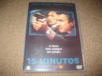 DVD "15 Minutos" com Robert De Niro