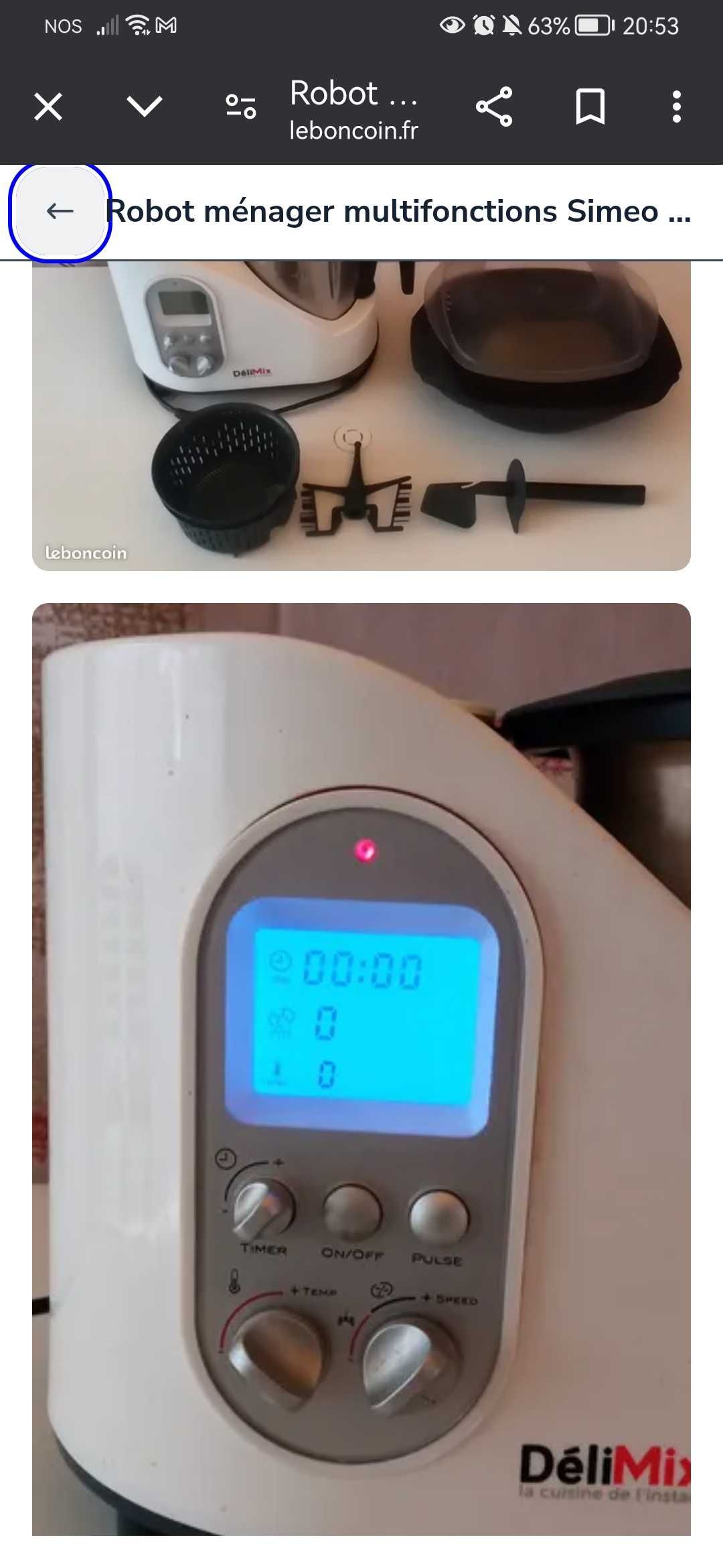 Robot de cozinha