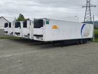 Schmitz Cargobull CHŁODNIA / DOPPELSTOCK / OŚ PODNOSZONA /  / CARRIER MAXIMA 1300 / Komplet belek / spalinowo elektryczny