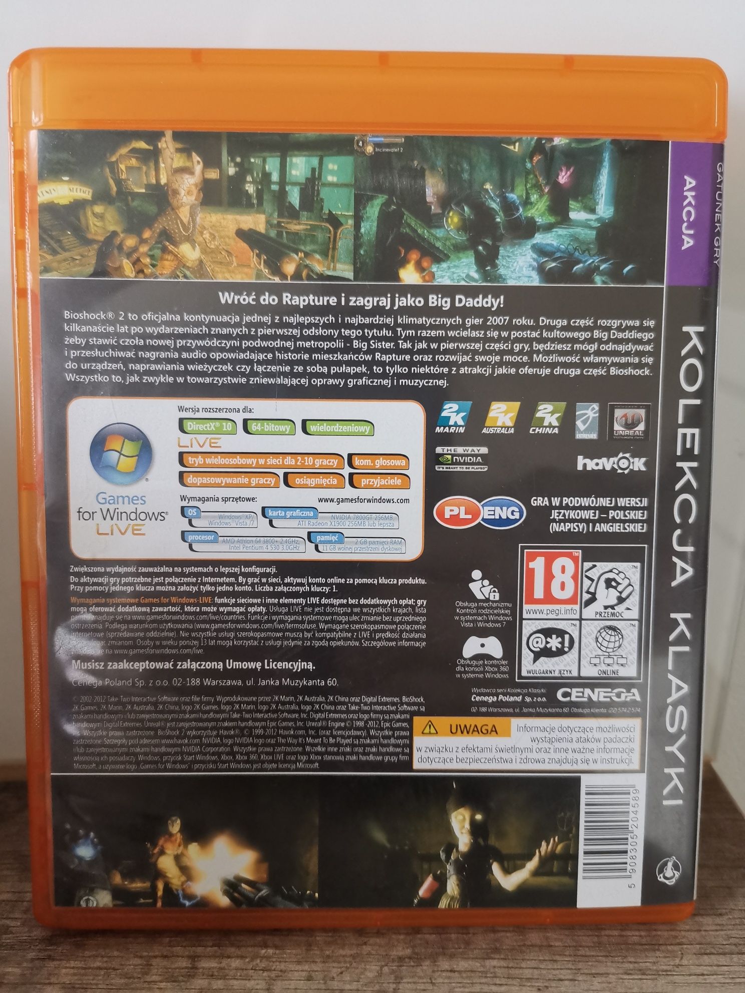 Gra PC Bioshock 2 PL