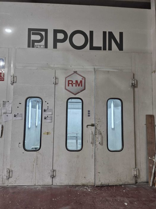 Cabine estufa de Pintura