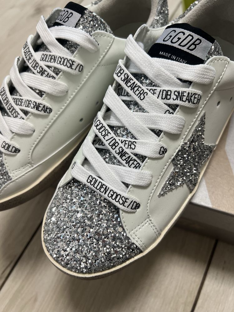 Шкіряні кеди Golden Goose GGDB