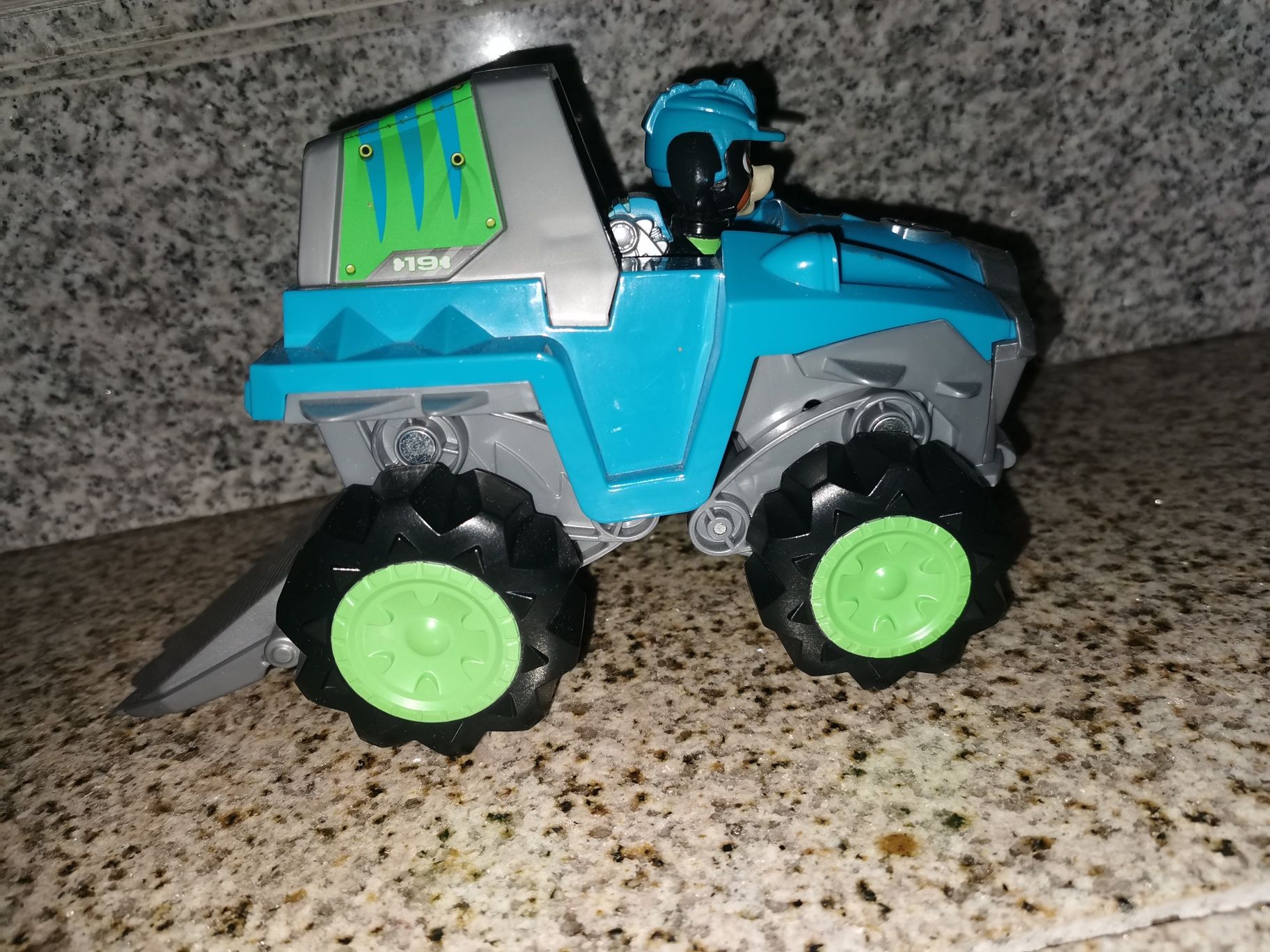 Duży pojazd Rex, psi patrol Dino pojazd psi patrol transformujacy
