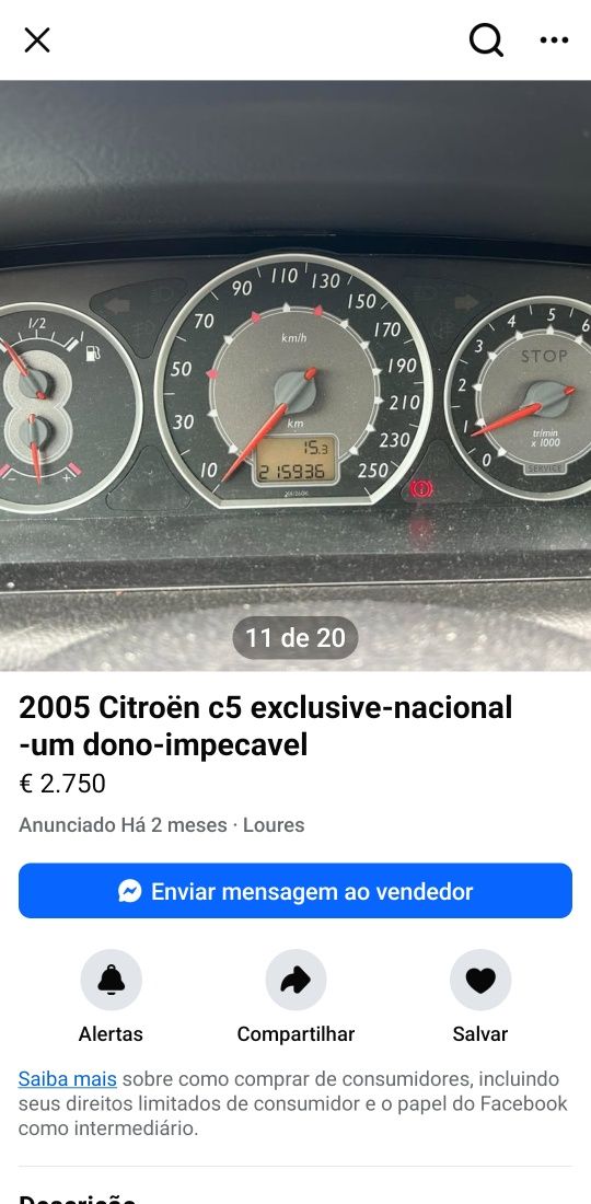 C5 1.6 Hdi exclusive