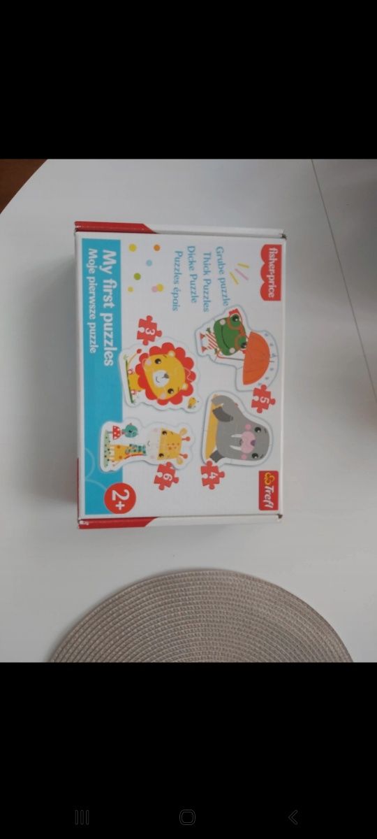 Puzzle zwierzątka fisher price