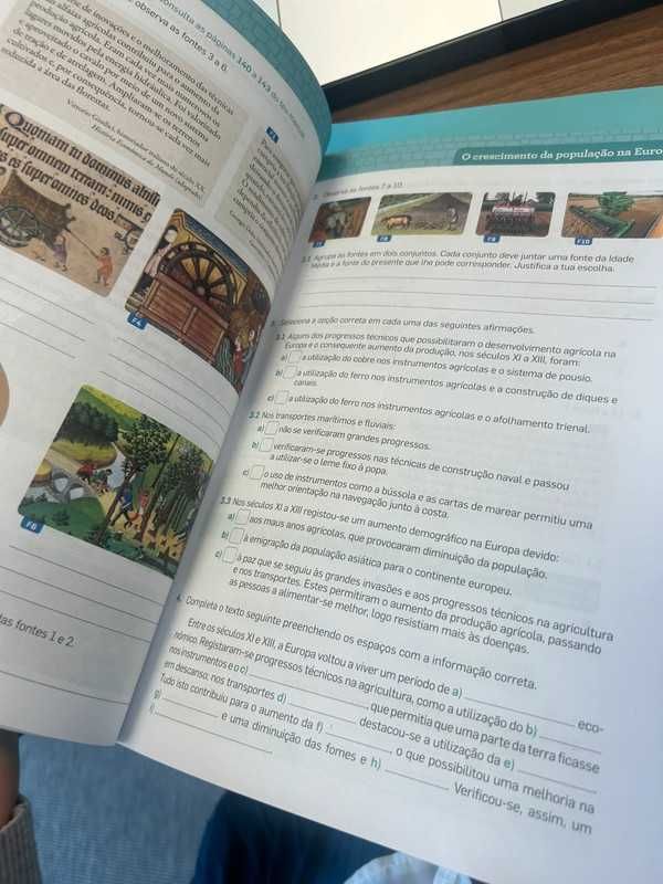 Caderno de atividades história 7 Fio da História