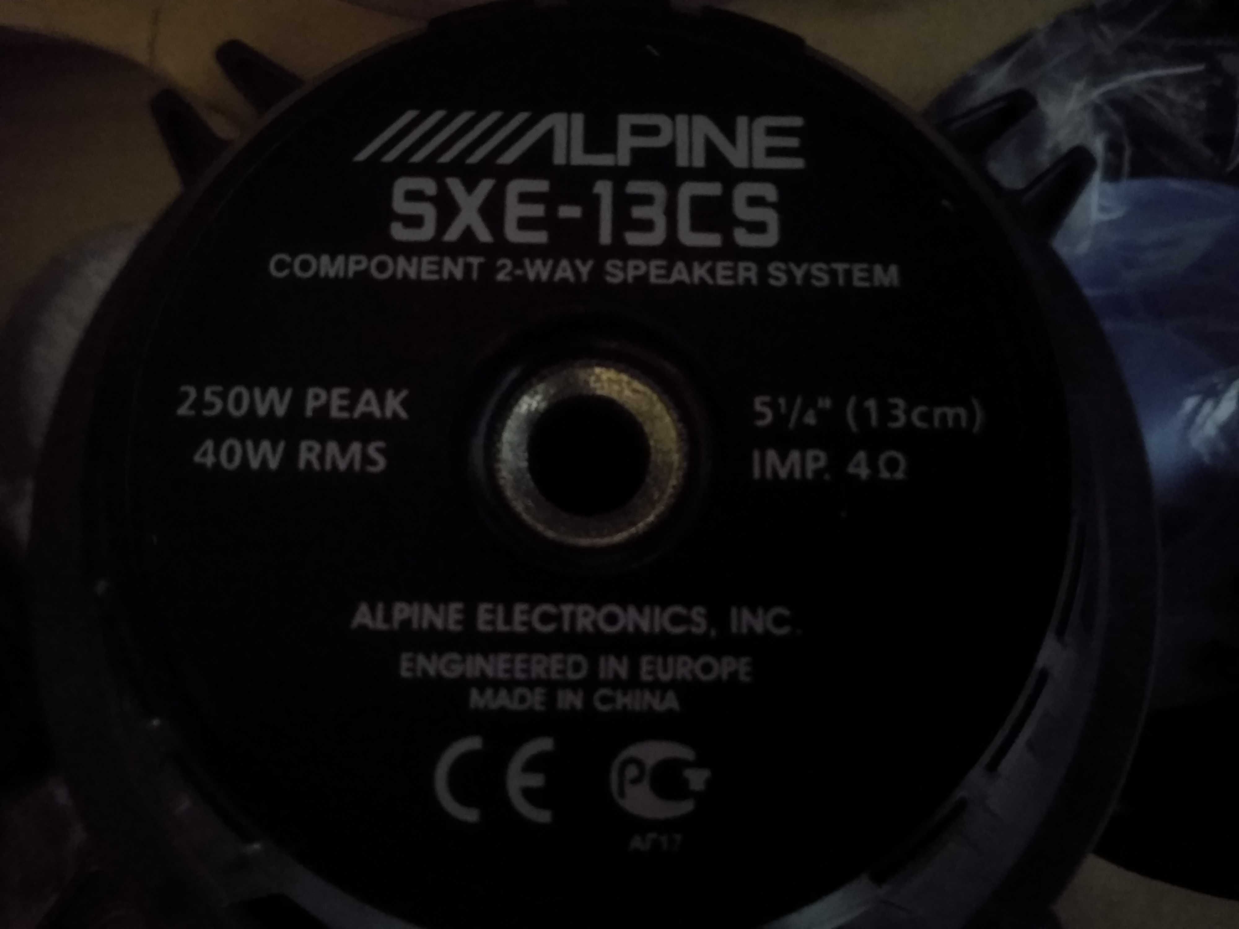 Динаміки у авто Alpine SXE-13CS