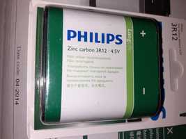 Батарейка PHILIPS Longlife 3R12-L1B плоская  4.5в