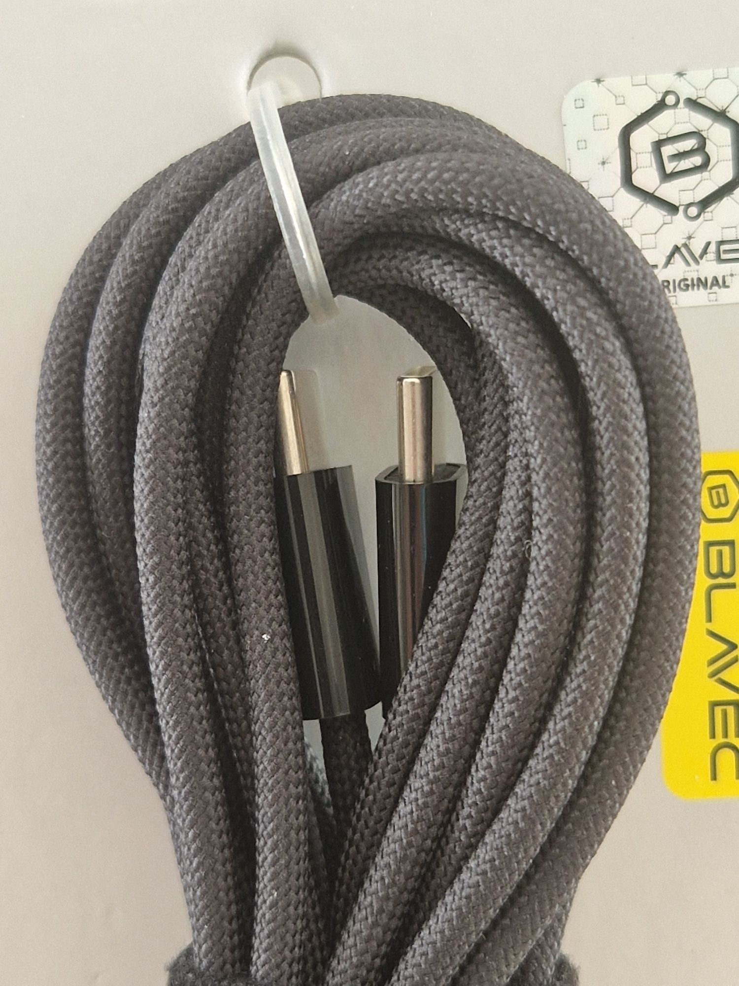 Blavec Kabel Candy oplot - Typ C na Typ C - PD 60W 3A 3 metry Apple