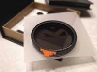 K&F Concept Filtr 58 mm Black-Mist ND Promist 1/4 i zmienny filtr ND