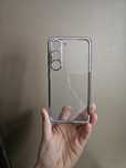 Etui case do Samsung Galaxy S23 Nowe przezroczyste metalic fiolet