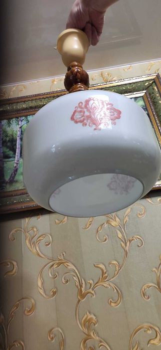 Набор люстр, лот плафонов, бра, светильники ссср