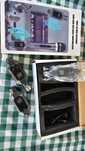 Transmissor sem fios UHF guitarra microfone