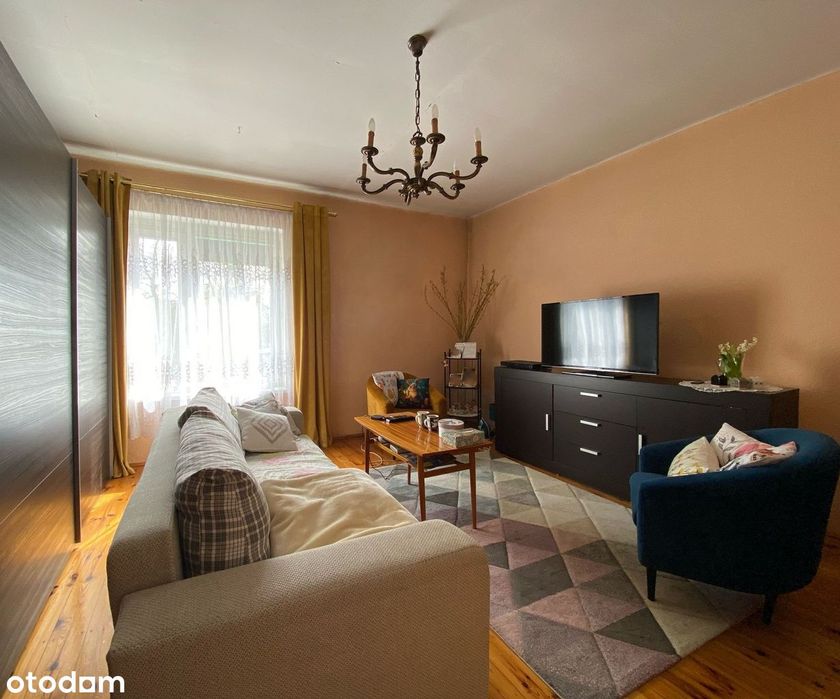 Mieszkanie 3 pokoje, ogródek, Pabianice Piaski