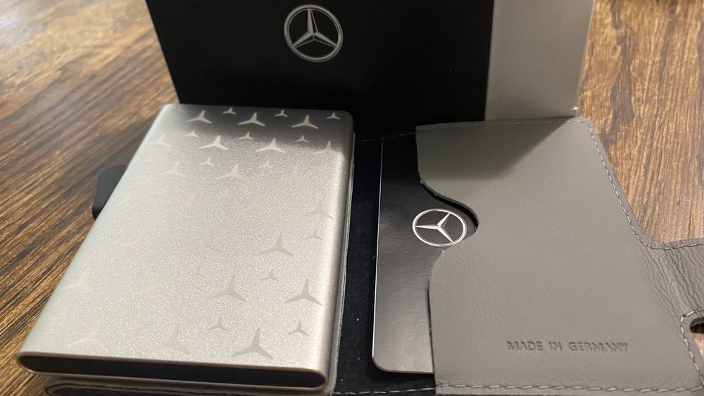 Portfel MERCEDES BENZ skóra oryginał