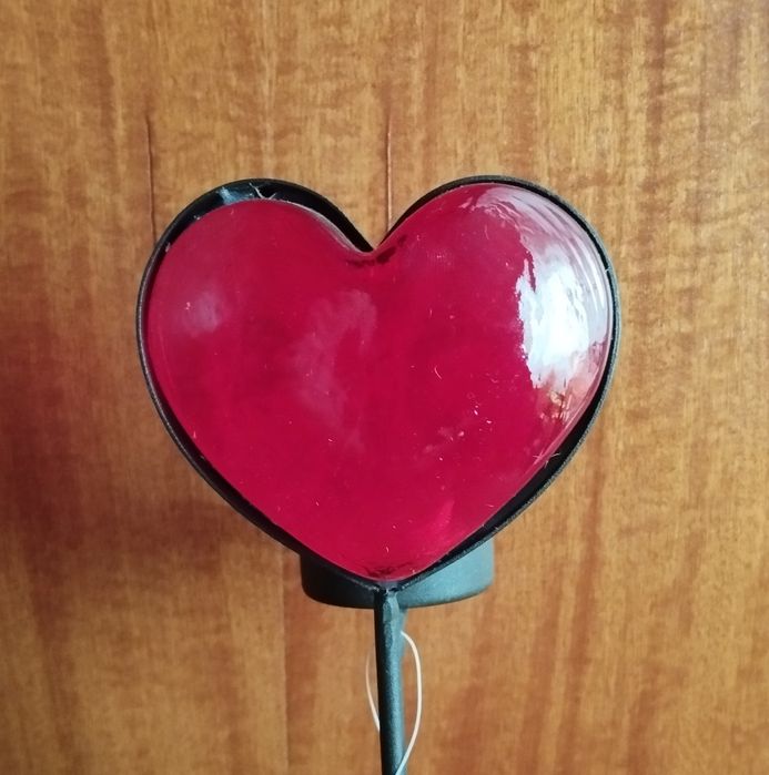 Suporte de vela Coração