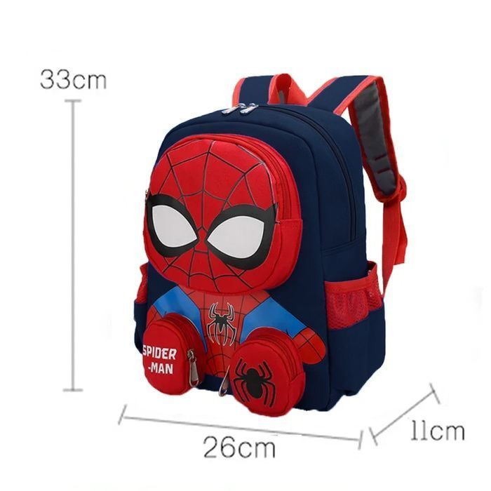 Plecak SPIDERMAN Dziecięcy Szkolny Granatowy