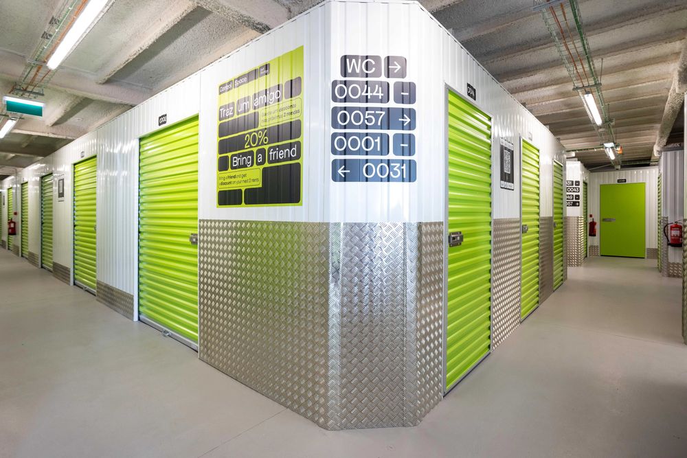 Armazéns no centro do Montijo desde 1m² a 22€/mês