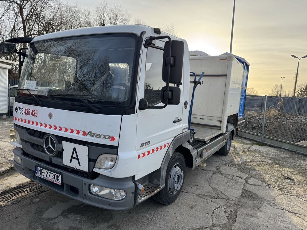 Atego 818 asenizacyjny do obslugi toalet kabin wc