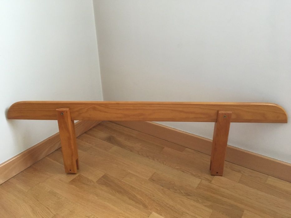 Apoio / Suporte / Segurança para Cama em madeira maciça
