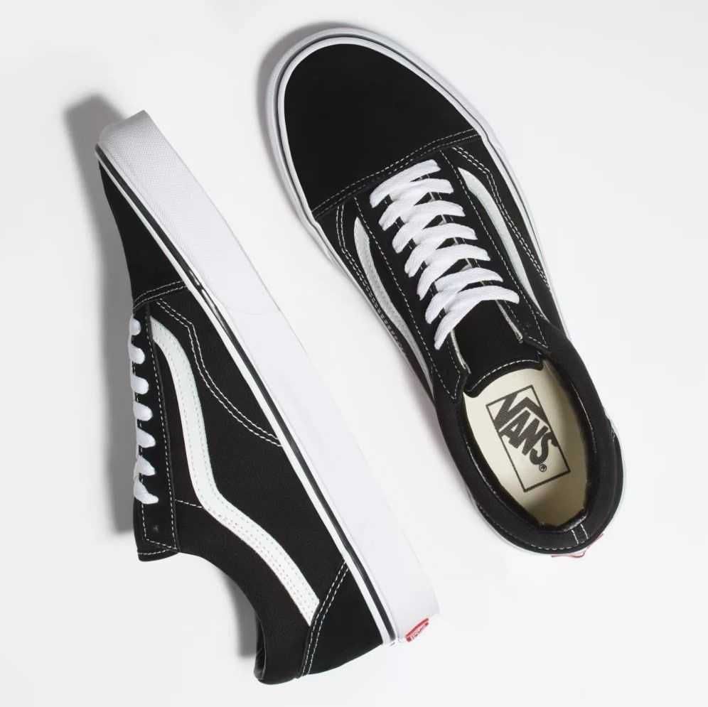 Vans Classic Old Skool Black\White | Майже всі розміри | Оригінал