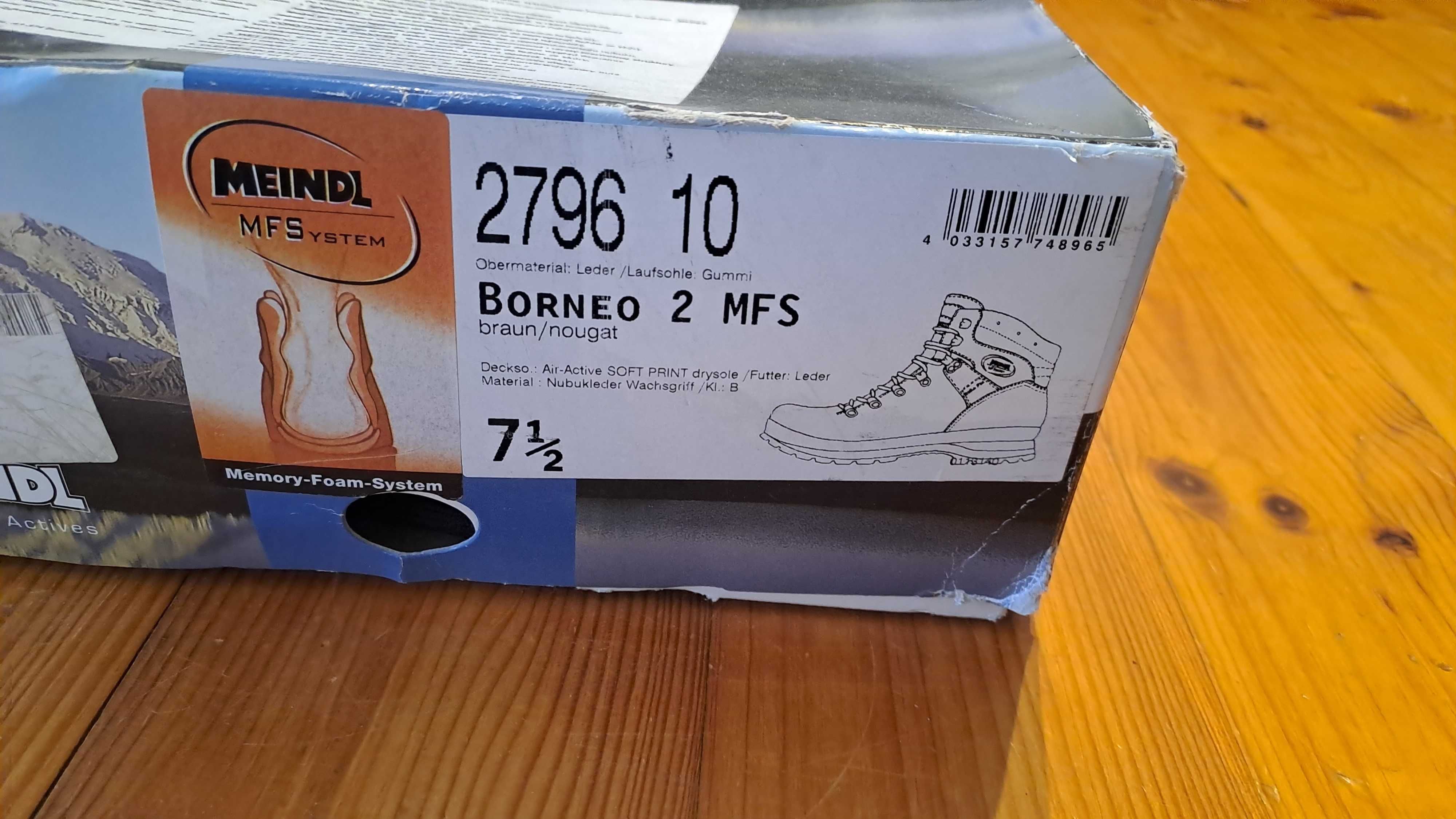 Buty Meindl Borneo 2 MFS rozmiar 7 1/2 czyli 41 1/2