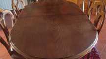Mesa e 6 cadeiras de sala