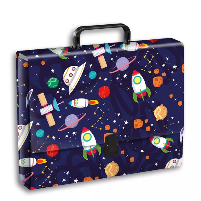 Teczka z rączką A4 Penmate kosmos 2. Penmate. Nowy Produkt