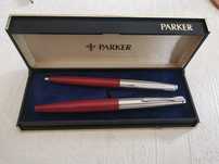 Caneta Tinteiro Parker 45 classic + Esferográfica