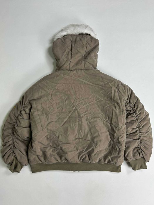 Бомбер Аляска куртка Bomber бежева zip up куртка зіпка курточка S M L