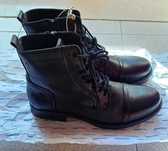 Botas "Jack & Jones" em pele (preto) - novas a estrear!