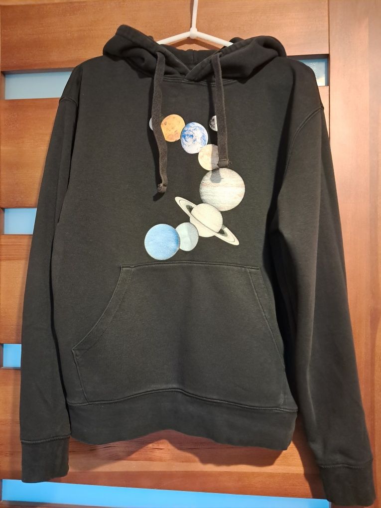 Bluza z kapturem chłopięca planety r.XS