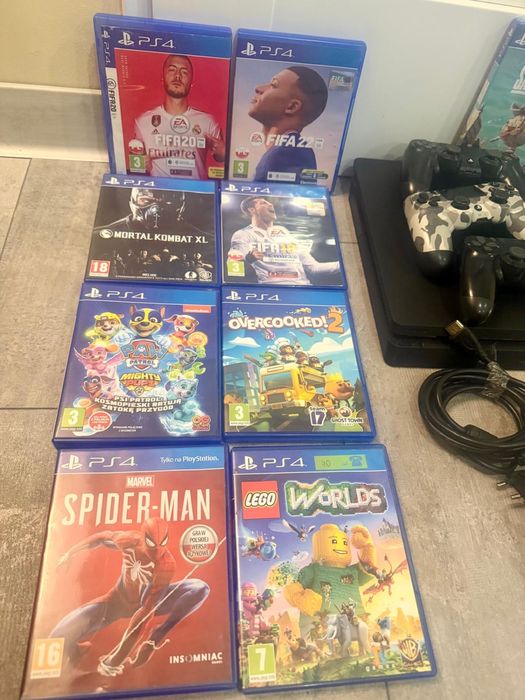 Super zestaw Ps4 500gb slim .