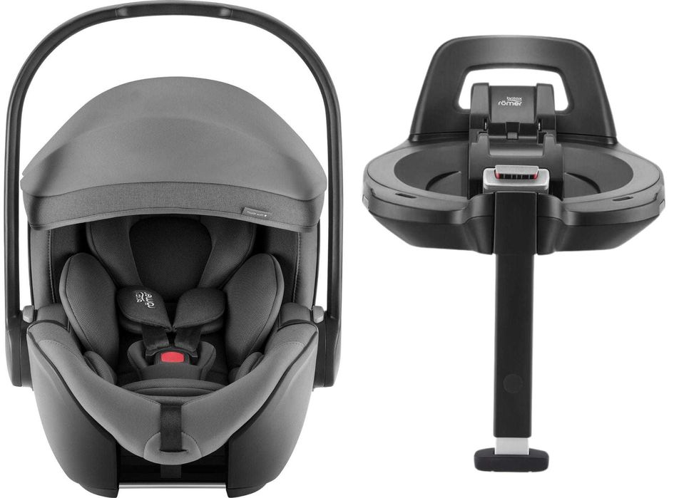 Britax Romer BABY-SAFE PRO kolekcja 2025 Mineral Grey Baza obrotowa
